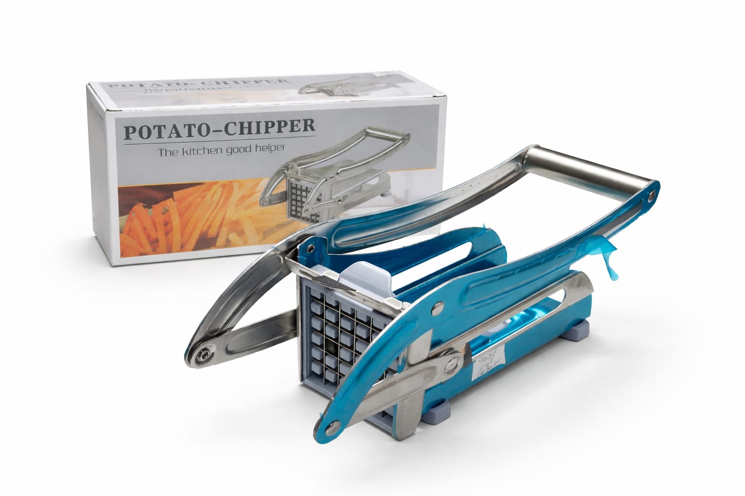 Kartoffelschneider Edelstahl Hebel